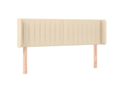 Headboard, Headboards Vidaxl Creme Tecido (147 X 16 X 78/88 Cm)