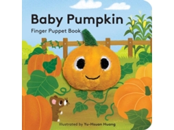 Livro Baby Pumpkin Finger Puppet Book de Abrams and Chronicle Books IWUK (Inglês)