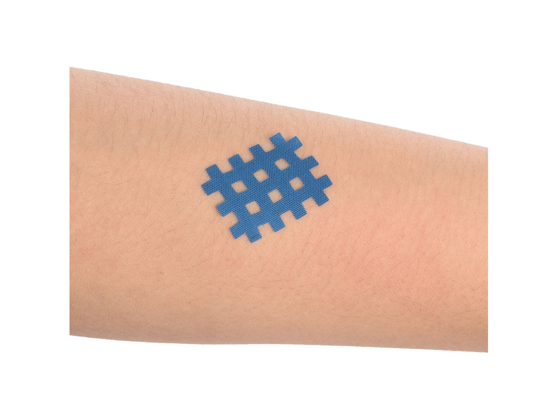 20 unidades/conjunto de fitas de cinesiologia cruzada fitas médicas esportivas azul slowmoose