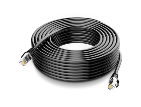 Ototon® 30m Cabo Ethernet Cat 6 Rj45 Rede 1000mbps 250mhz Fftp Dupla Blindagem Cabo Rj45 Internet - 30m