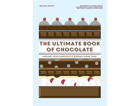 Livro the ultimate book of chocolate de melanie dupuis (inglês)