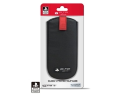 Bolsa PSP 4GAMERS Clean n-Protect Slip Case Preto — Compatibilidade: PSP