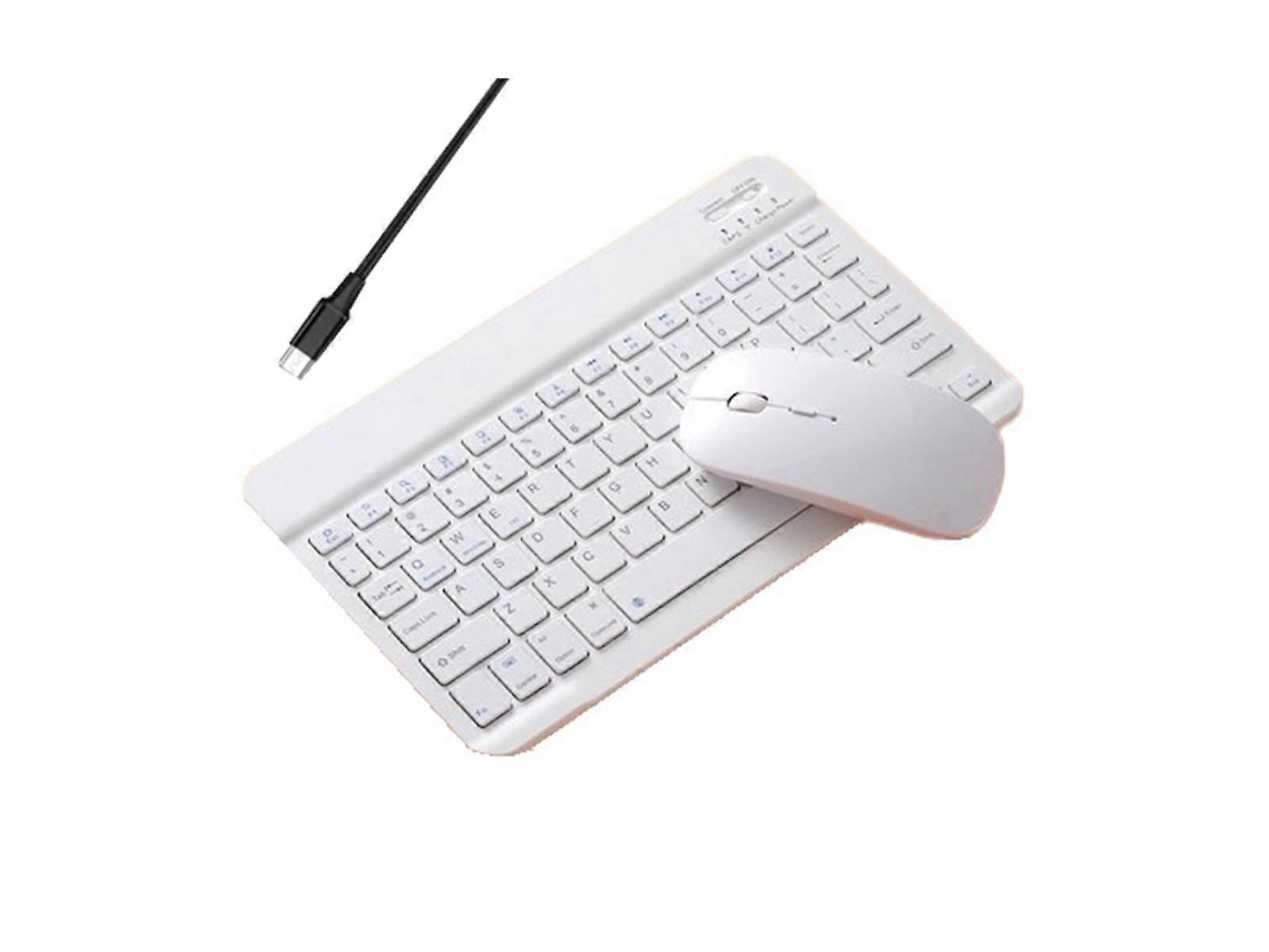 Mini Teclado Bluetooth Sem Fio Para Celular, Tablet E Pc, Teclado E Mouse Bluetooth Portáteis Para Android C Nostalgia88
