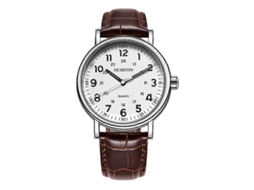 Relógio De Pulso Masculino Ochstin 6081c Fashion Hollow Com Pulseira De Couro E Mecanismo De Quartzo.