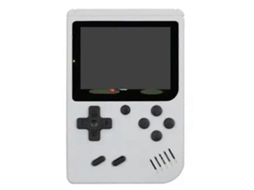 Novo Mini Console de Videogame Portátil Retrô de 8 Bits Azul GOKOCO