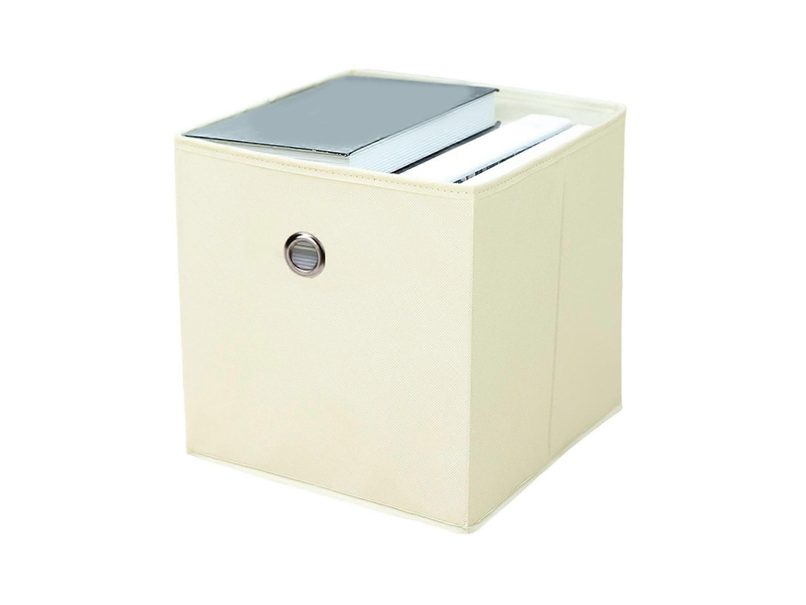 Caixa De Armazenamento Dobrável Com Alça, Grande Capacidade, Design Dobrável, Economia De Espaço, Cubo De Tecido. Olysi Shop