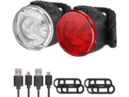 Riders Guardian Luz De Bicicleta Com Bateria Recarregável E Alto Brilho Para Iluminação Segura E Confiável Em Todos Os Passeios