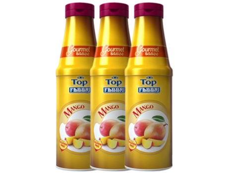 Schnapp Fabbri Salsa Topping Mango 1 L (Caixa de 3 unidades)