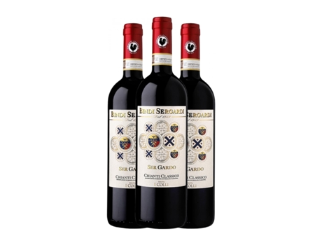 Vinho BINDI SERGARDI I Colli Ser Gardo Sangiovese Chianti Classico (0.75 L - 3 Unidades)