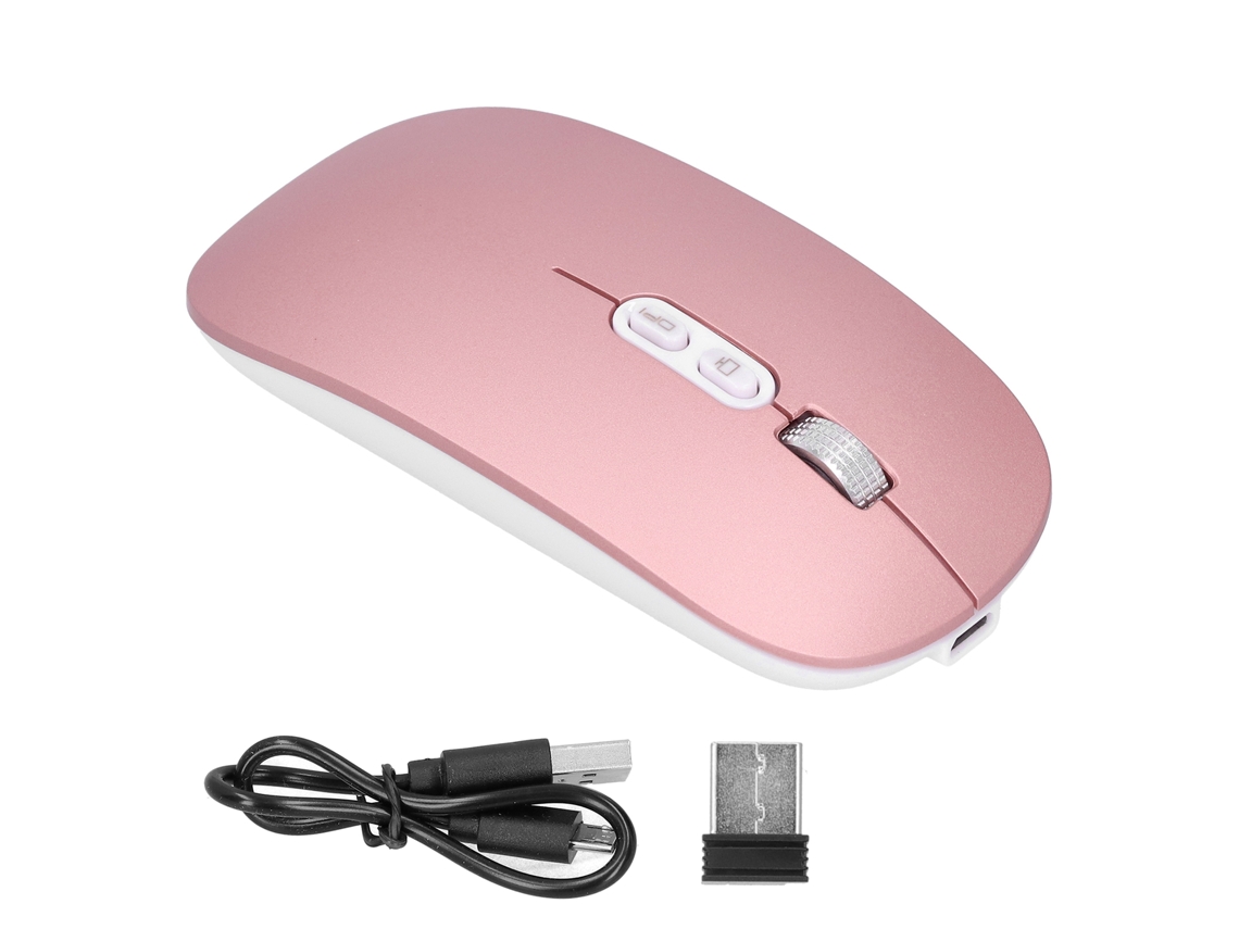 Rato Sem Fio LAXISCREED, modo Duplo 2.4ghz e Bluetooth 5.0, recarregável, para jogos e escritório | LAXISCREED