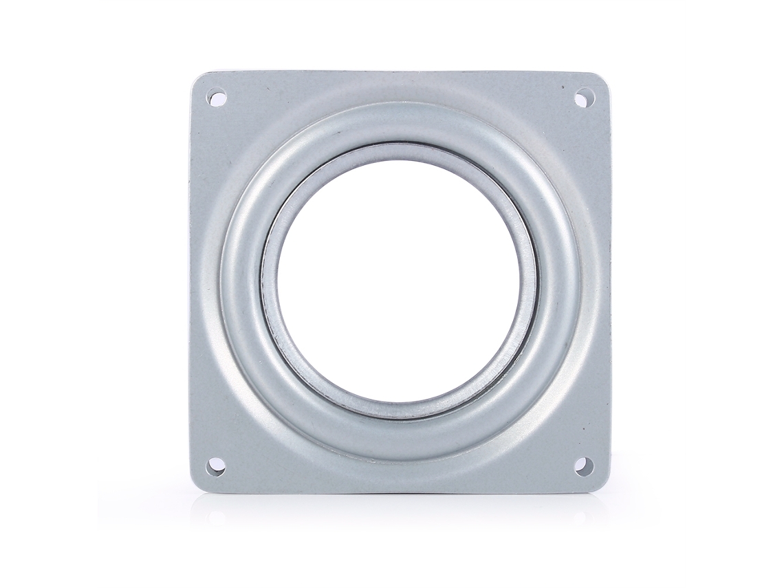 Base Exposora Giratória De Aço Galvanizado 4 Polegadas, Suporte Quadrado Para Exibição, Ferramenta De Mesa