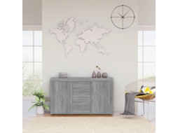 Aparador 120x36x69 cm Derivados de Madera Sonoma Gris