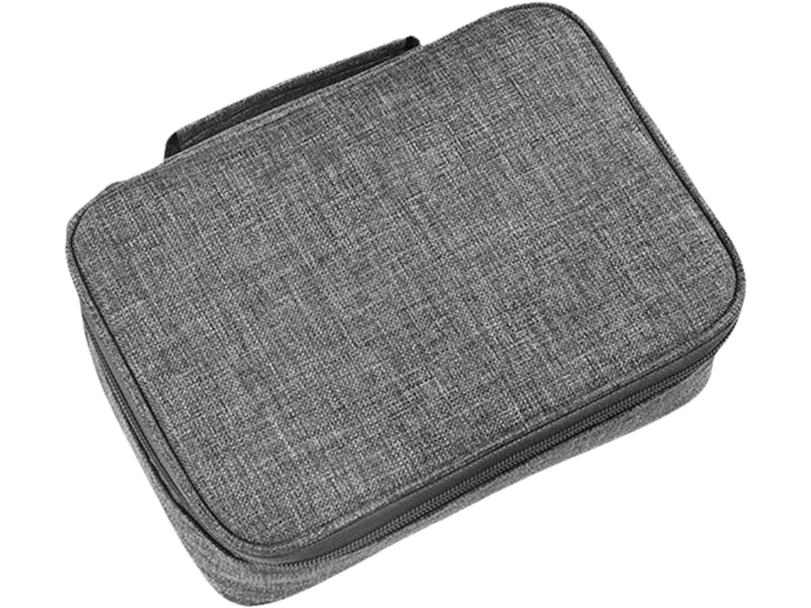 Estojo Para Lápis De Cor Com Divisórias E Zíper Resistente.