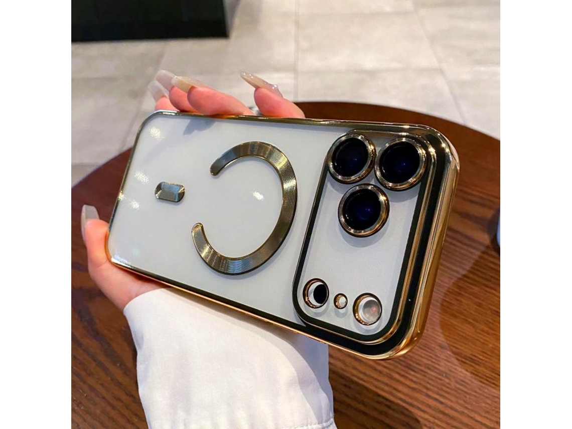 Capa Para Iphone 17 Pro Max - Revestimento Eletroplástico - Tecnologia Magsafe