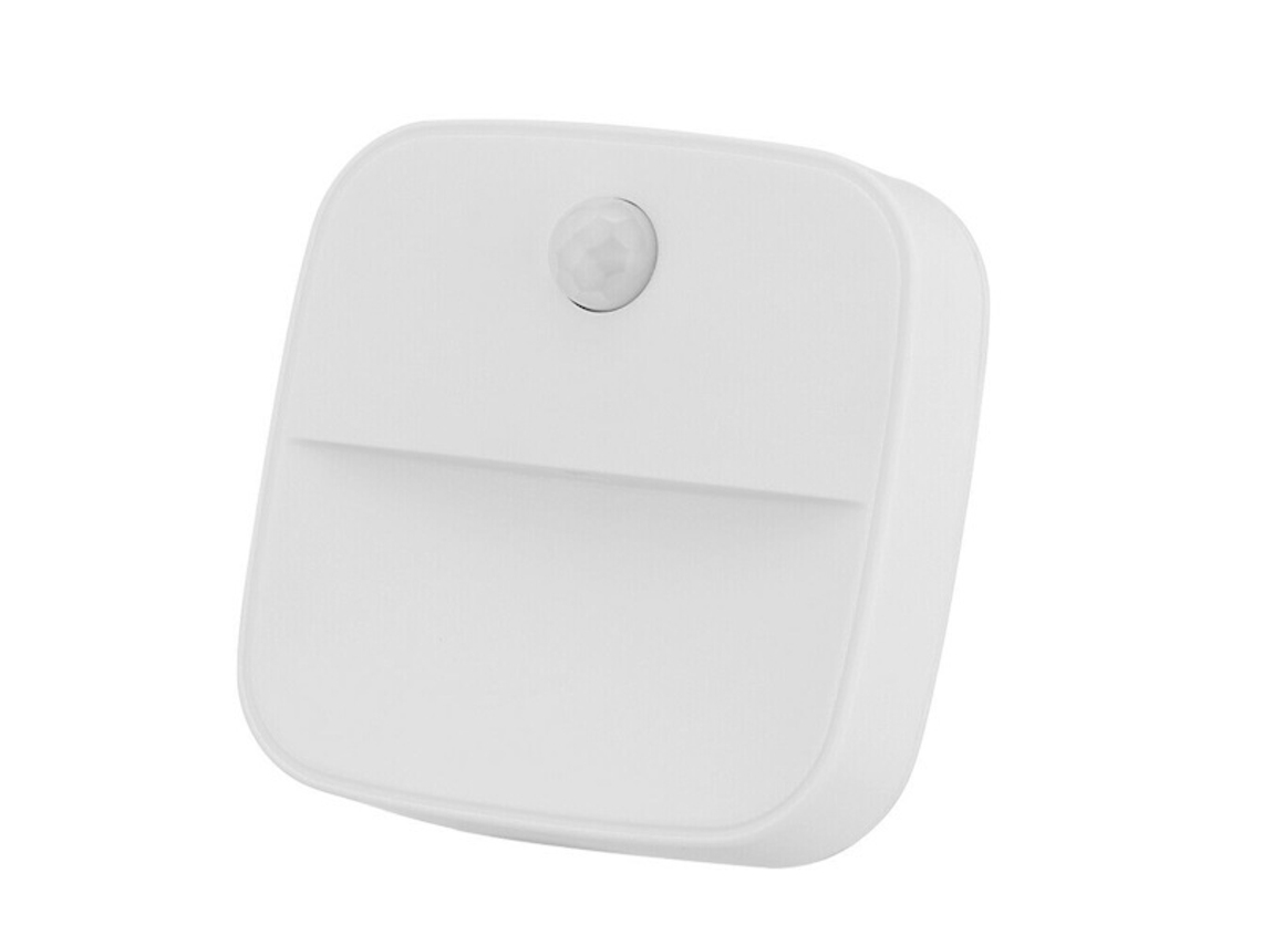 Luz Noturna Led com Sensor de Movimento para Tomada de Parede BRILVIBERA