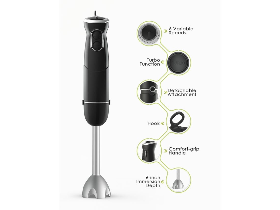 Liquidificador de Mão LAXISCREED 3 em 1 500w