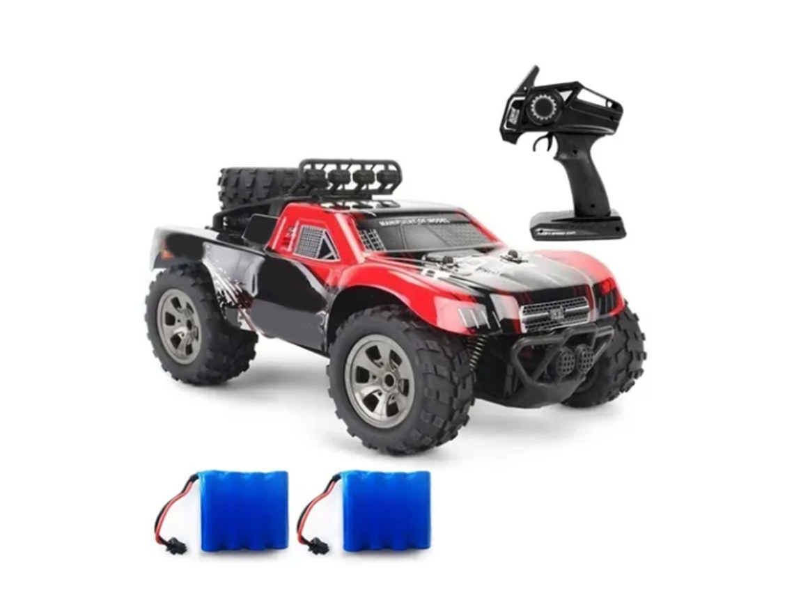 Mali caminhão de Controle Remoto Off Road Elétrico 2.4ghz 1:18 Alta Velocidade Brinquedo para Crianças