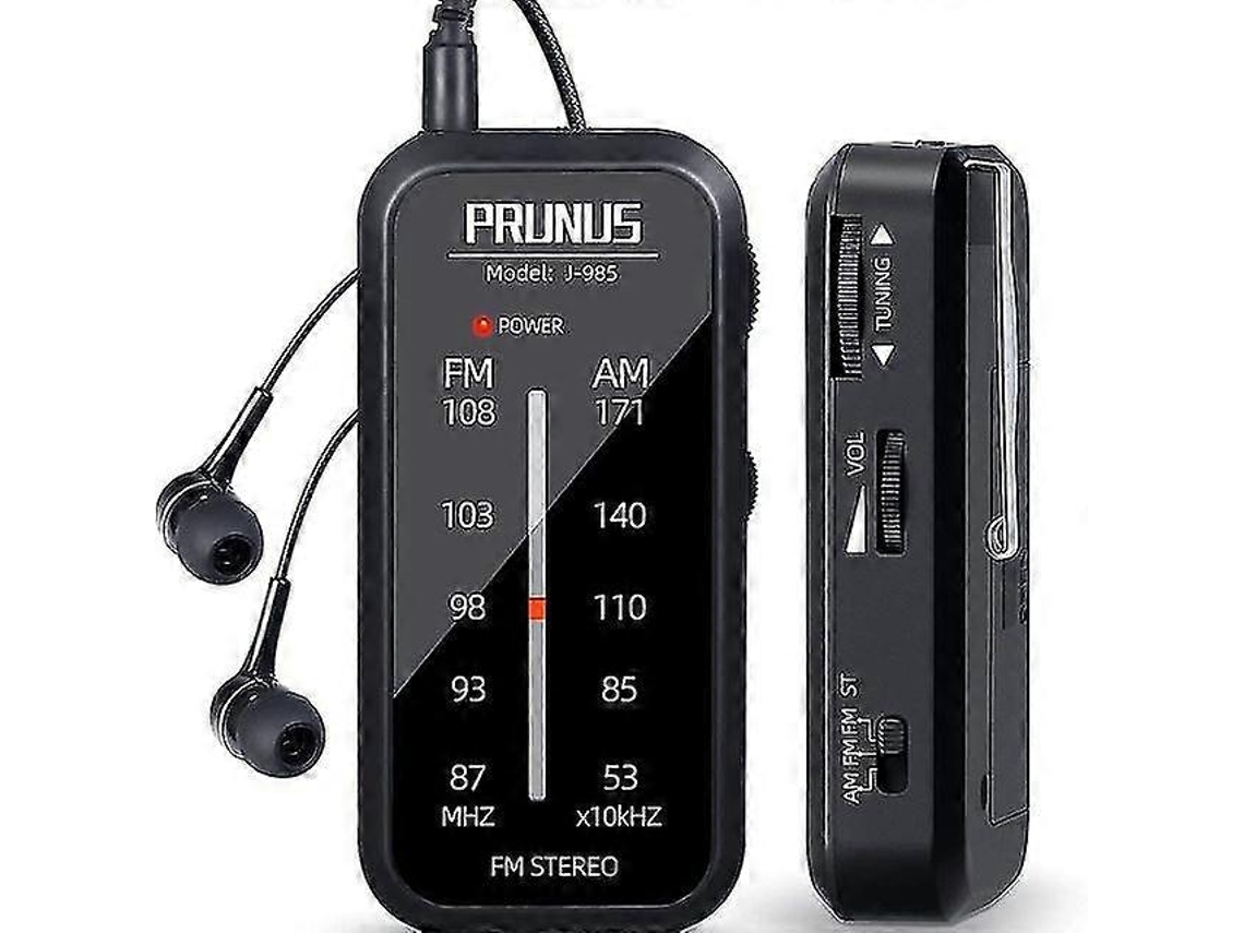 Rádio De Bolso Mini Walkman Am Fm Rádio Estéreo Portátil Rádios Portáteis Reprodução De Música Pilhas Aaa Com Fones De Ouvido Olysi Shop