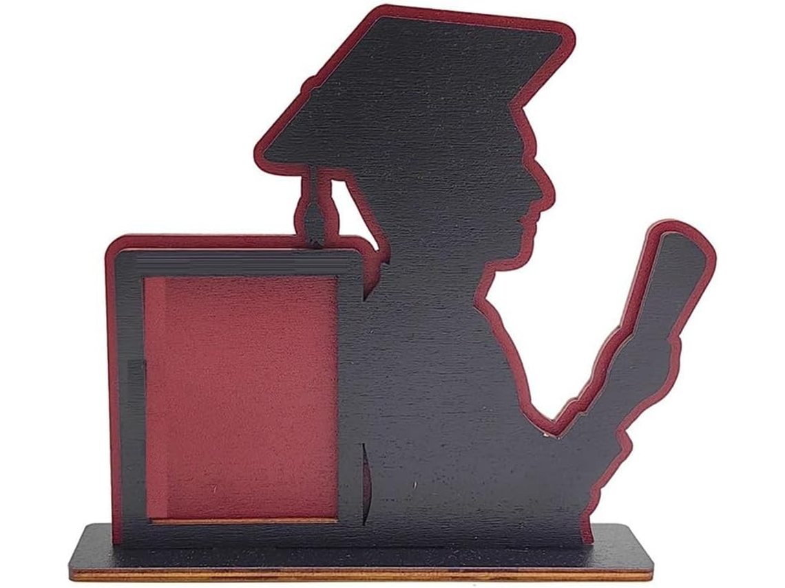 Moldura De Formatura 2024, Enfeites De Escritório, Adequada Para Retratos Verticais, C Gokoco