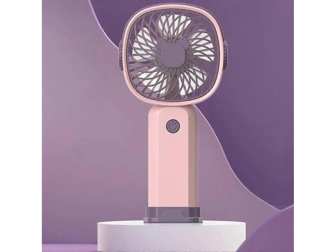 Ventilador Portátil Pequeno Externo 3-velocidades Recarregável A