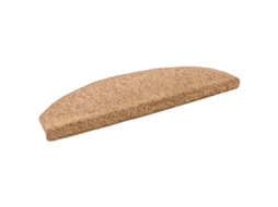 Conjunto 15 Tapetes Para Escadas Vidaxl Bege Polipropileno (80 X 24,5 X 3,5 Cm)