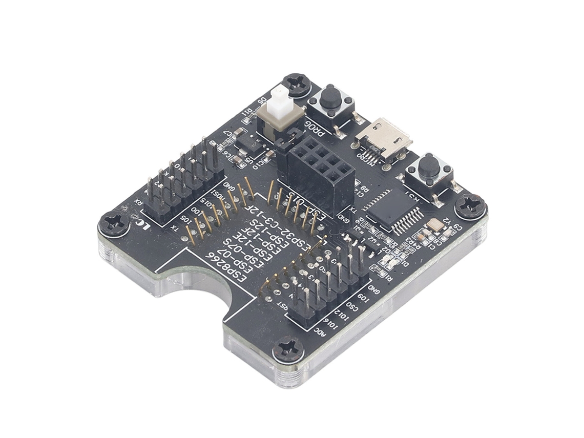 Placa de Teste e Gravador para Módulos ESP8266 ESP12F ESP07S ESP12E ESP01S