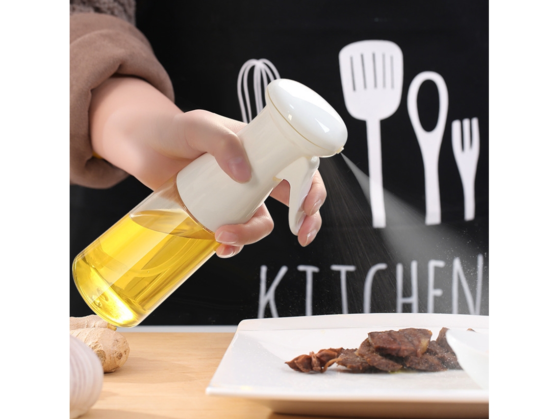Pulverizador de Óleo 220ml Refilável para Cozinha | S/MARCA