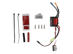 Mali controlador de Velocidade Elétrico para Motor Rc Brushless 30a com Saída Bec 6v 1a Adaptador Tamiya
