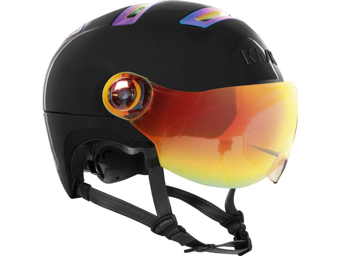 Capacete de bicicleta de montanha KASK Urban R - Rainbow (Tam: S/M - Azul, Preto)