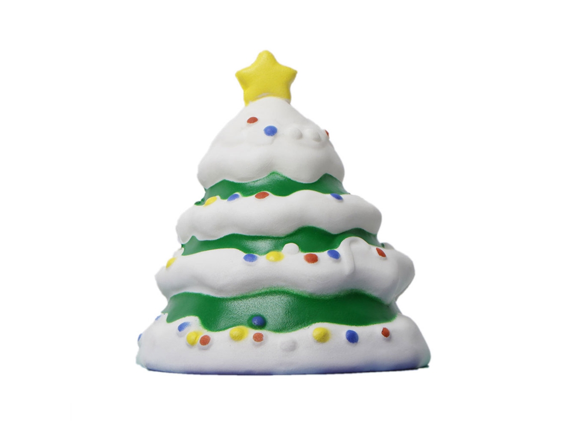 Mali brinquedo de Estresse de Natal com Levantamento Lento Papai Noel Cute Presente para Crianças Adultos 03