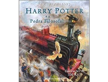 Livro Harry Potter e a Pedra Filosofal - Edição Ilustrada Nº. 1 de J. K. Rowling