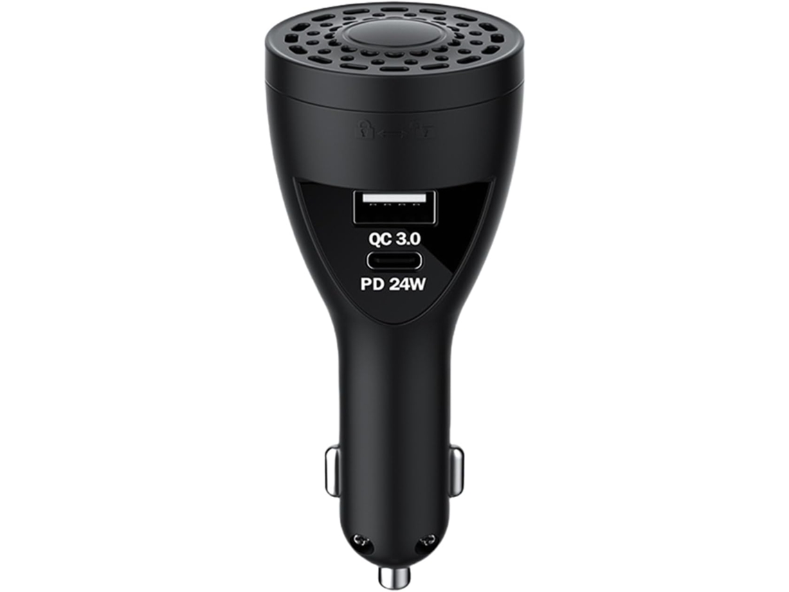Carregador Usb Rápido Para Carro E Camping