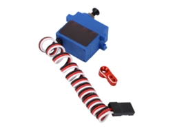 Servo De Metal Com Engrenagem De Liga De Alumínio Alta Resistência E Braço Vermelho 25t Para Rc