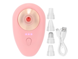 Instrumento De Aspiração Para Remover Pontos Negros E Acne Elétrico Cor Rosa