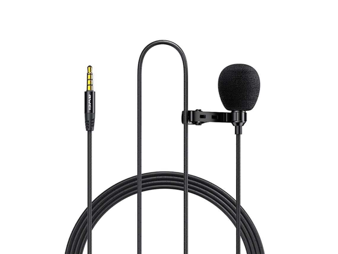 Microfone De Lapela Awei Mk1 Aquaforge