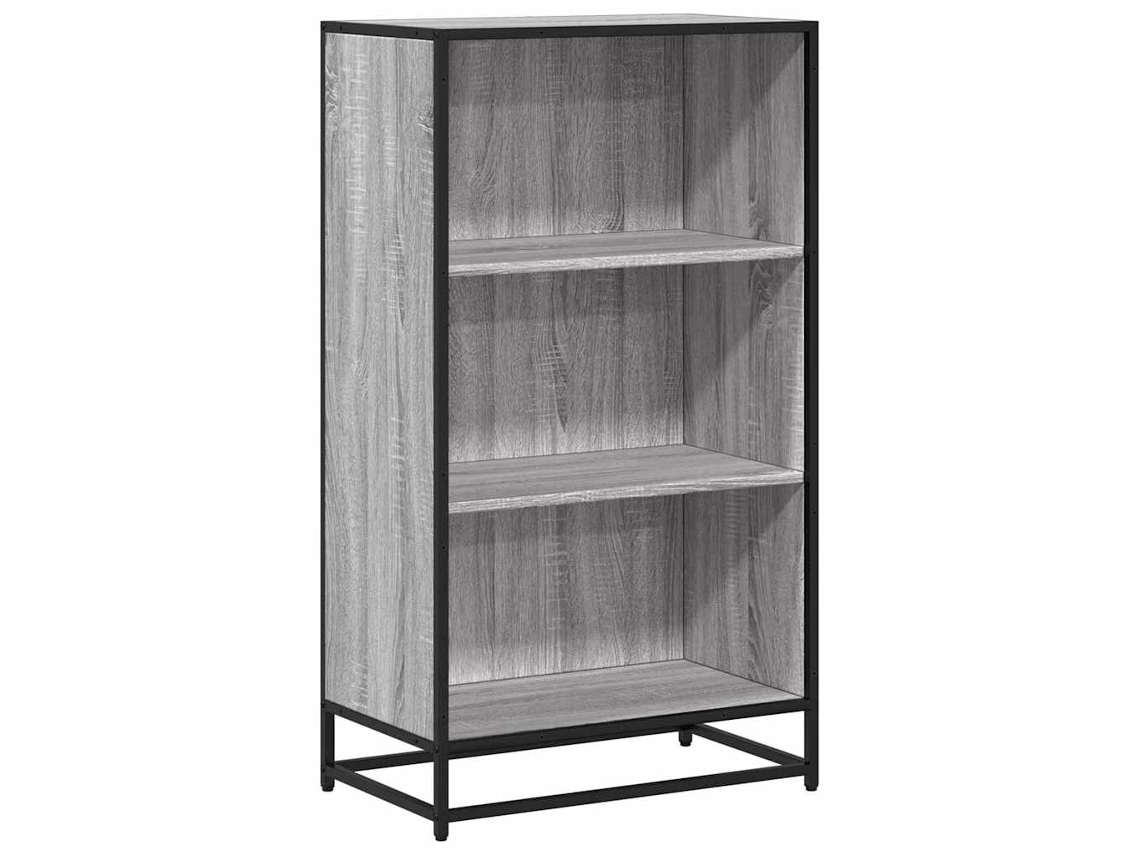 Estante Derivados de Madeira Cinzento Sonoma MAISON EXCLUSIVE 60x35x107,5 cm