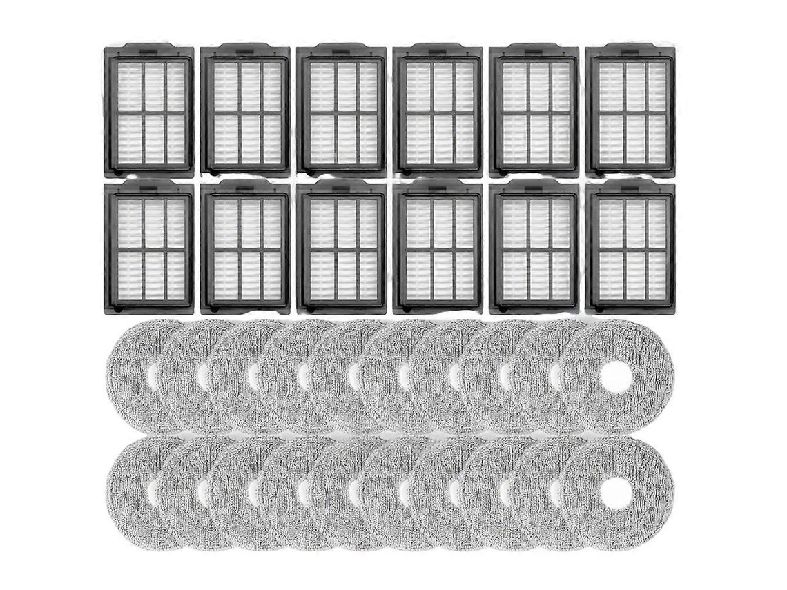 Peças De Reposição Para Aspirador De Pó Deerma X70 / Dem-x70: Filtro Hepa E Pano De Limpeza._ptg