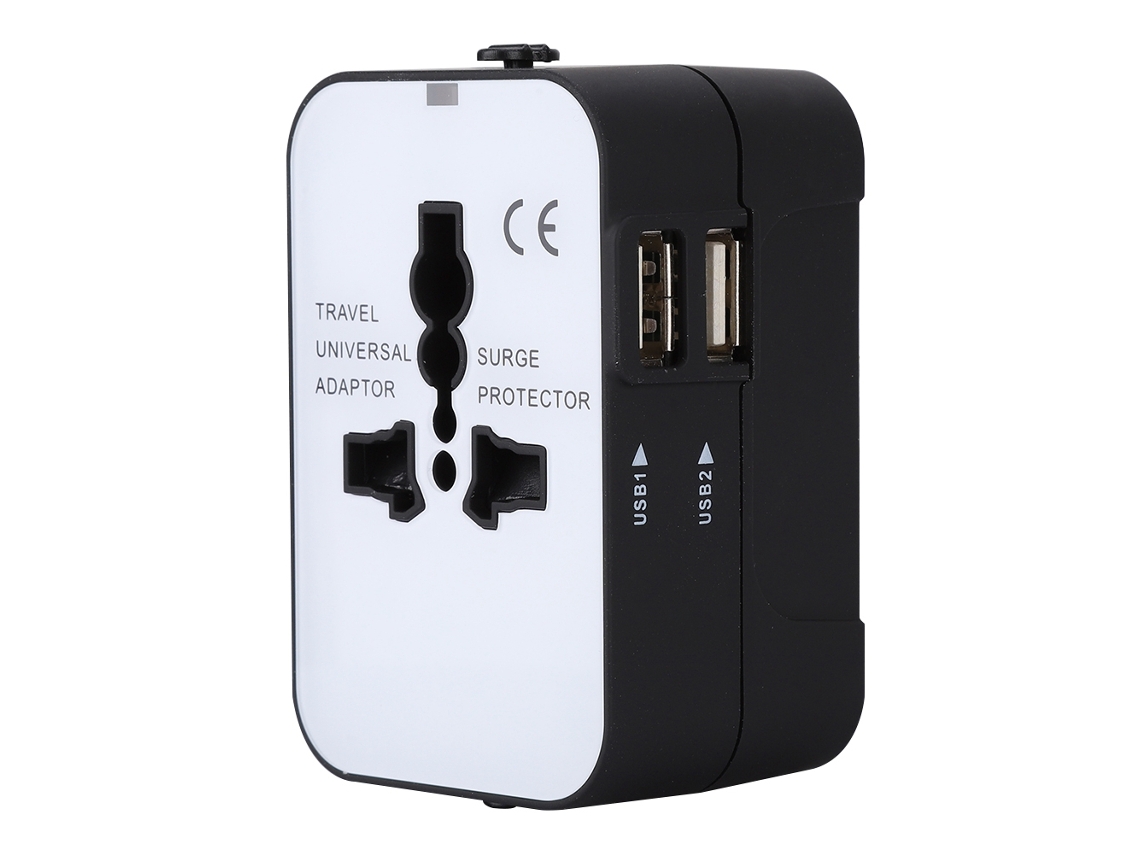 Adaptador de Tomada EOOCOO (dual Usb 2.1a Tensão 100 250v)