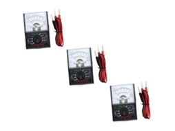 Conjunto De 3 Peças De Multímetros Digitais Lcd Com Seleção Automática De Faixa E Voltímetro.