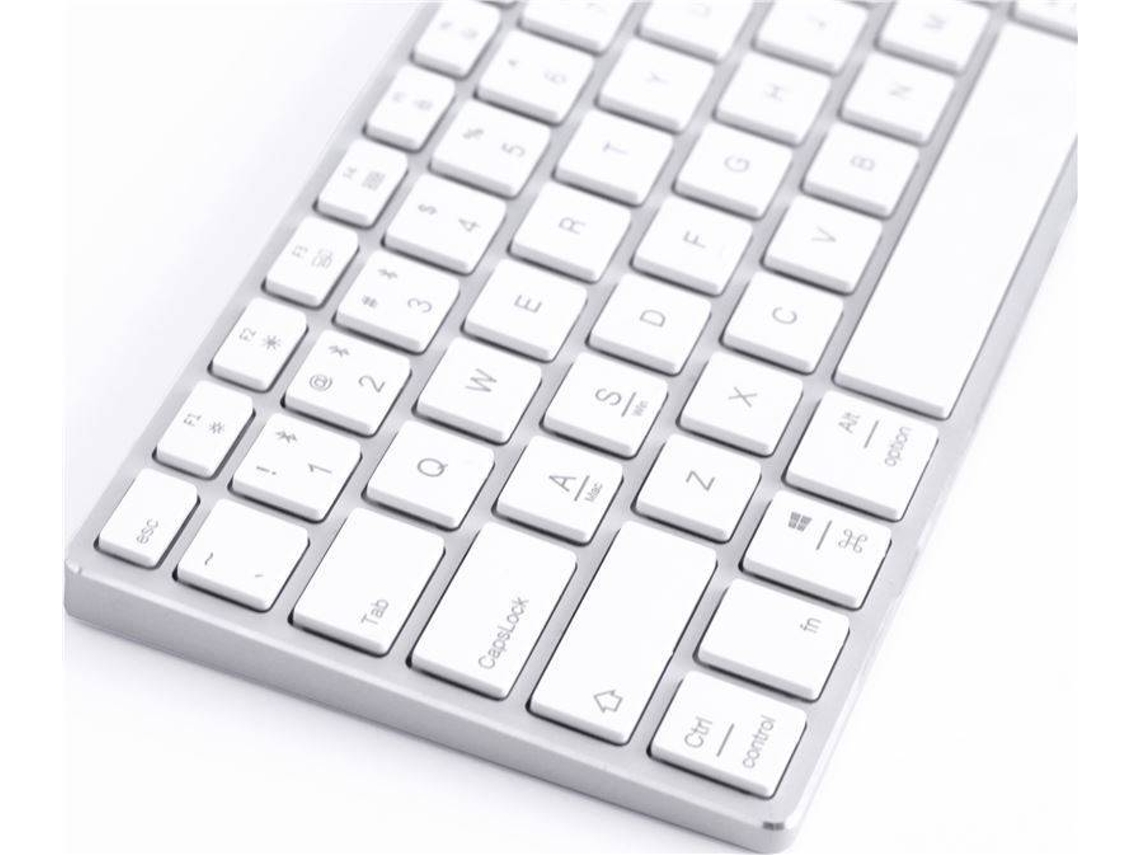 Teclado SUBBLIM Advance Compact Prateado Worten.pt