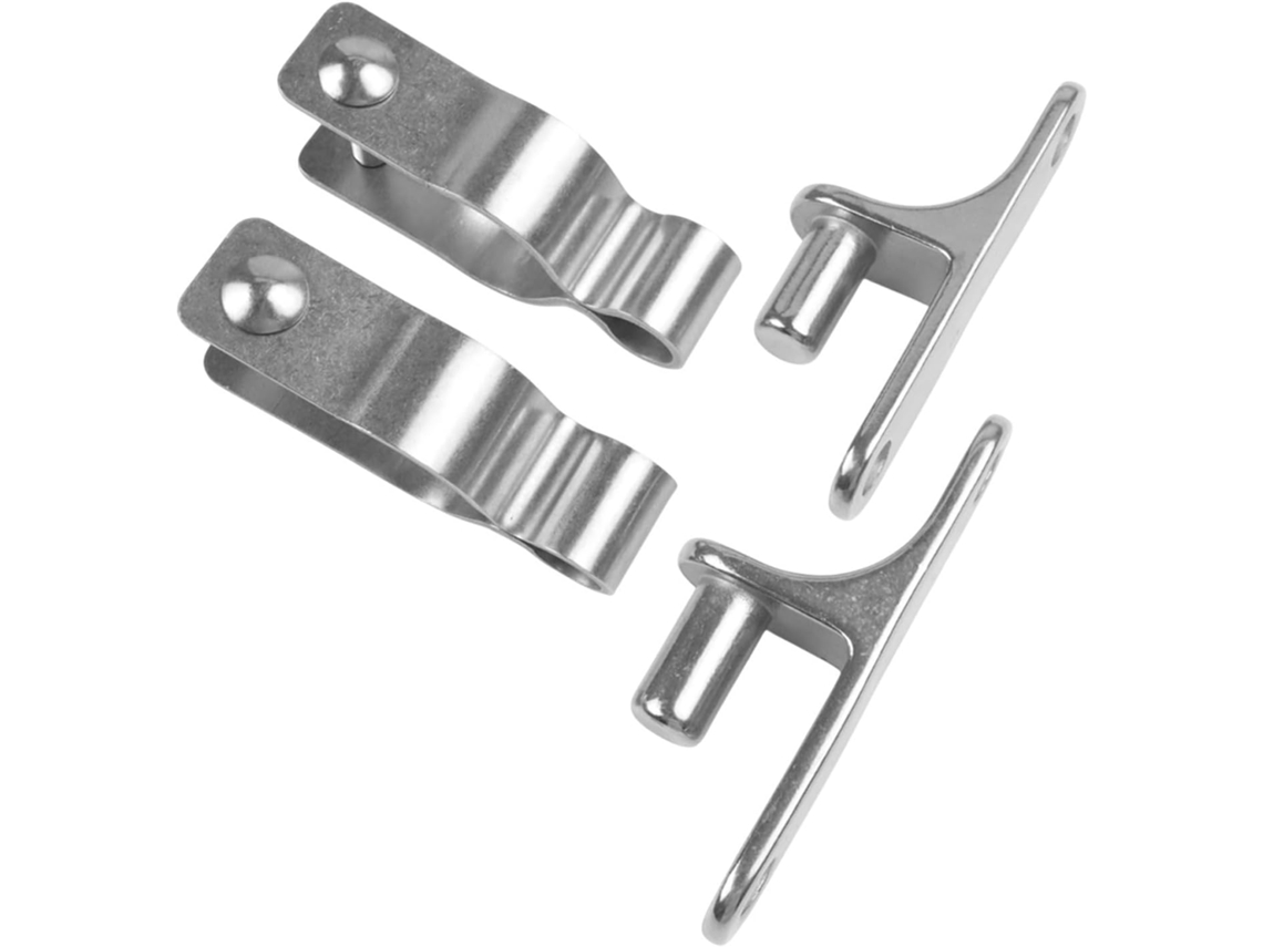 Dobradiças De Aço Inoxidável 304 Para Portões Cerca Tubular 35mm, Ferragens Robustas Para Portões De Fazenda, Dobradiças