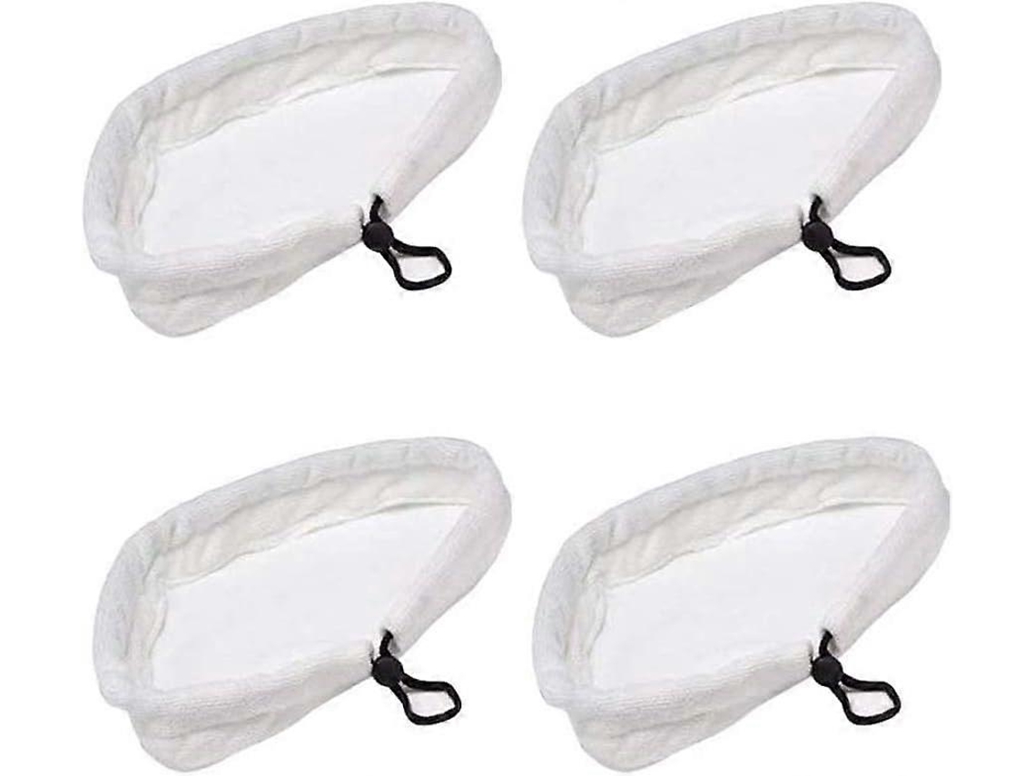 4 Almofadas De Microfibra Para Mop A Vapor Triangular, Laváveis, Absorventes, Compatíveis Com Cabeças Triangulares