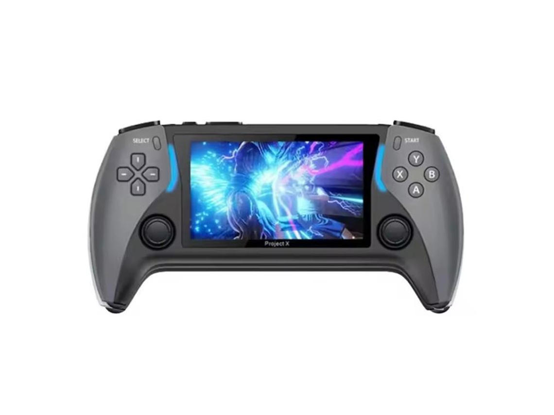Consola de Jogos Portátil Project X com Tela de 4.3 Polegadas, CPU ATM 7051 e 8GB XIAOMOYU