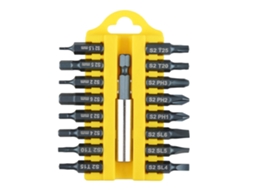 Yuru conjunto de 17 Pontas de Chave de Fenda Multifuncionais com Suporte Magnético Aço S2 60mm