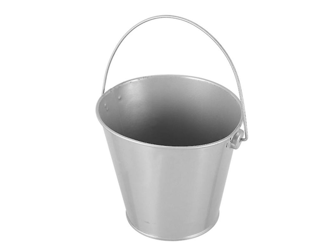 1pcs Mini Balde De Aço Inoxidável