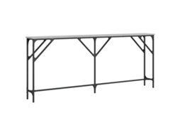 Console Table, Console Tables Vidaxl Cinzeto Madeira Processada (180 X 23 X 75 Cm)