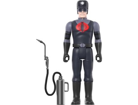 Super 7 Gi Joe Cobra Snakeling Factory Worker Clean-shaven Pink Figure Reaction Preto