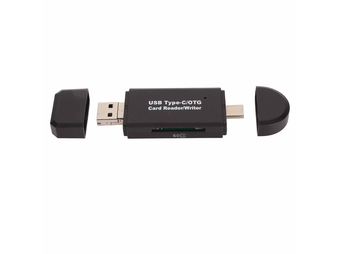 Baoj-2026novoleitor De Cartões De Memória Usb C Micro Usb 3 Em 1