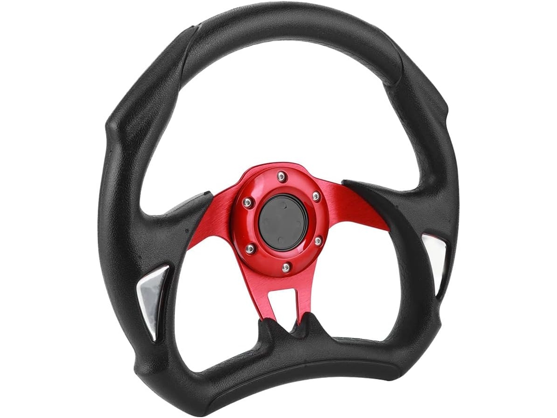 Volante em Couro Pvc com Botão de Buzina SFUSHOS