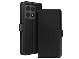 Capa Aba Proteção Alça para Xiaomi Xiaomi 14T MAYAXESS Pele Preto